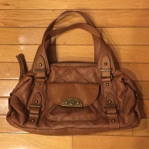 Fossil brown leather purse